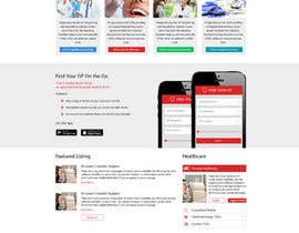 #18 untuk Design a Website Mockup for a Medical Directory oleh AtomKrish