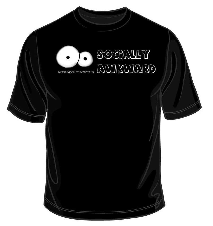 Kilpailutyö #60 kilpailussa                                                 T-shirt Design for Metal Monkey Industries
                                            