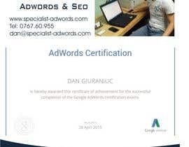 #5 para Design a Flyer for an Adwords Specialist por ilditi