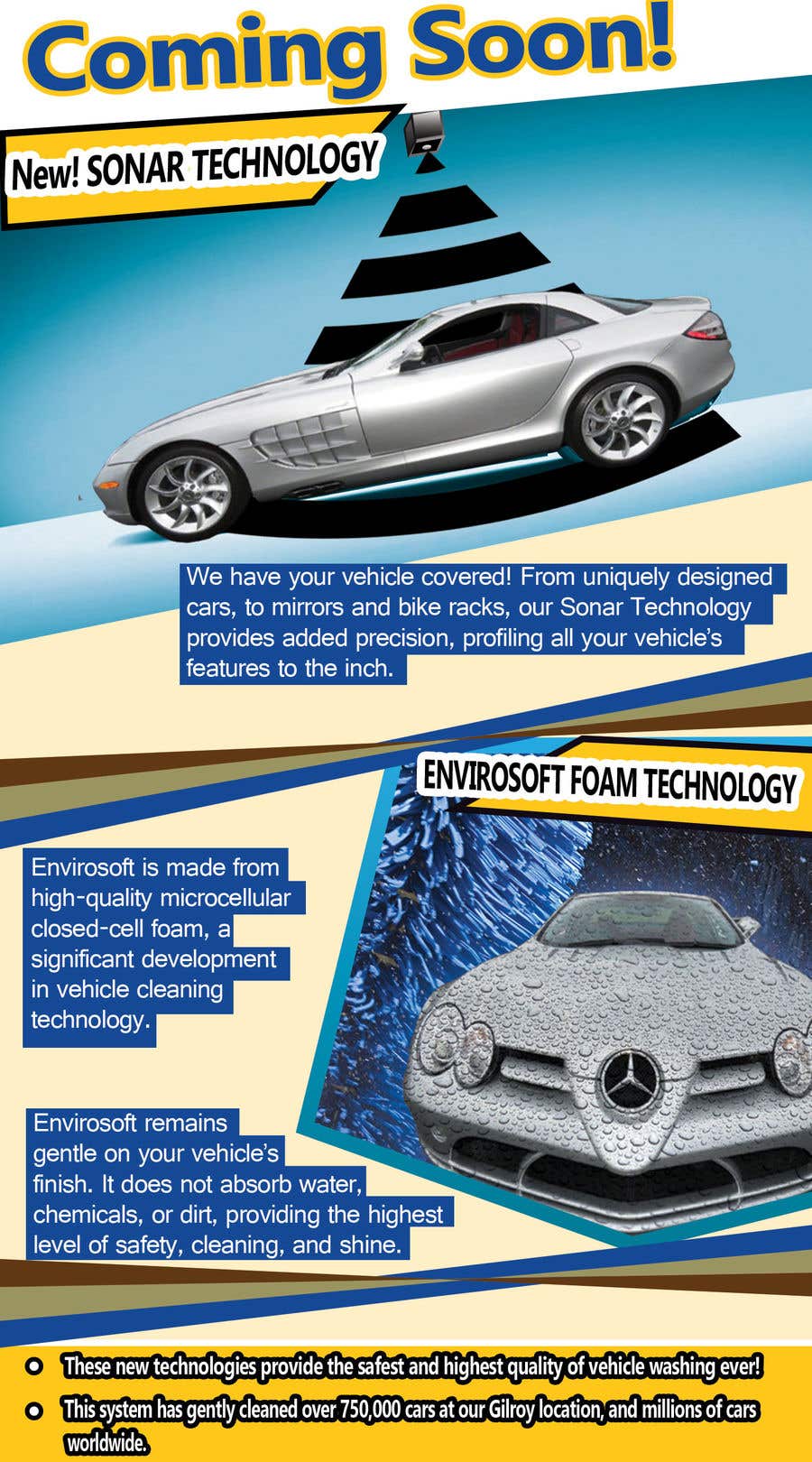 Συμμετοχή Διαγωνισμού #14 για                                                 POSTER FOR NEW CAR WASH TECHNOLOGY
                                            
