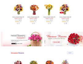 #34 para Flower Shop Website Homepage Layout | Design ONLY! Like 1800Flowers por Ganeshdas