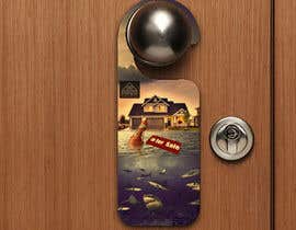 Nambari 16 ya Design a photo similar to the one and make a door hanger using the template attached na keenSmart