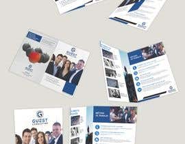 #12 för Create a brochure A4 with one fold for a consultant hotel agency who work av biplob36