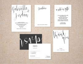 #7 для We need some wedding invitations and accompanying cards designed від verapronk