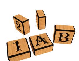 #54 for 3D wooden Letters and numbers av anto2178