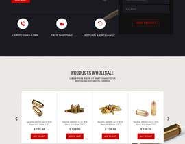 #21 for Design a Website Mockup for Custom Cartridges for Guns av webmastersud