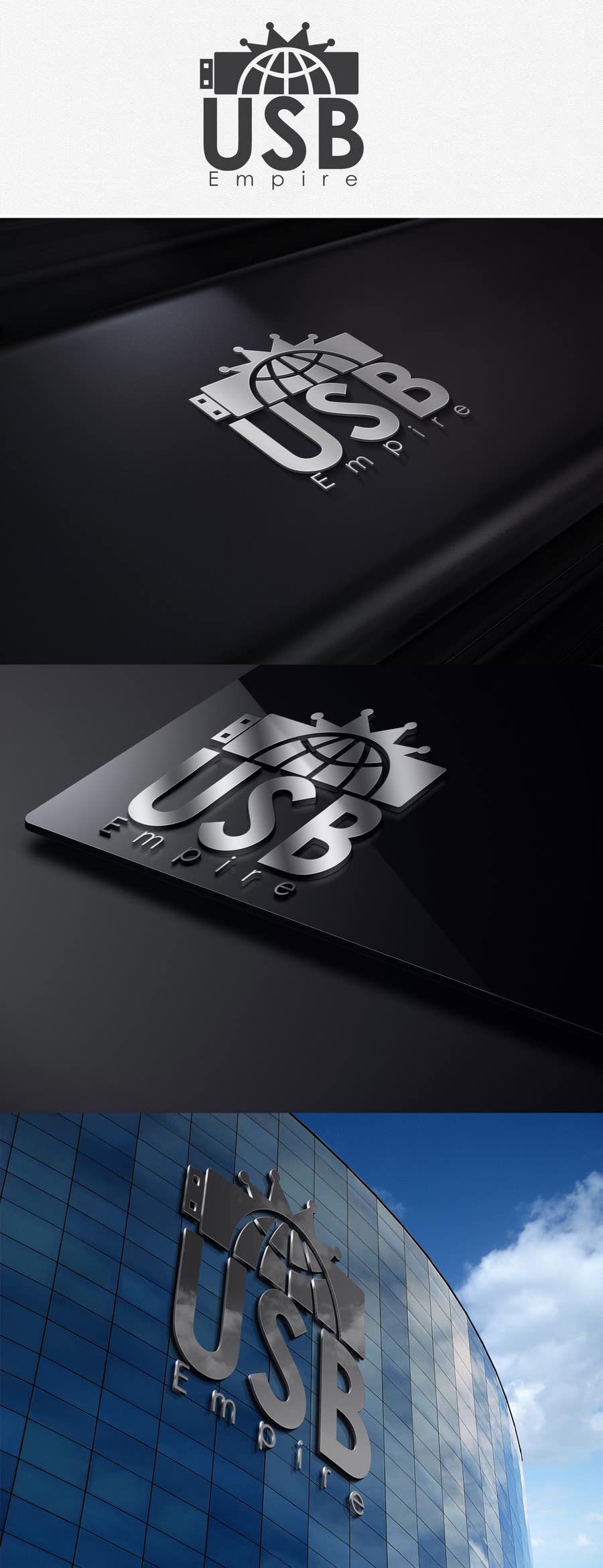 Kilpailutyö #91 kilpailussa                                                 Logo Design for USB Empire
                                            