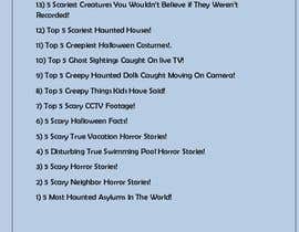 #4 untuk Compile a list of 15+ More &quot;Top 5&quot; Scary topics oleh lutfiabdi10