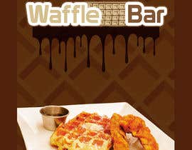 #18 para Waffle Bar Menu Cover por ElenaMal