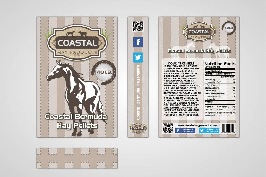 
                                                                                                                        Inscrição nº                                             19
                                         do Concurso para                                             Print & Packaging Design for Coastal Hay Products, Inc.
                                        