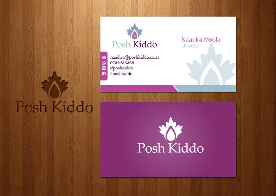 Bài tham dự cuộc thi #22 cho                                                 Design Business Card & Logo for Posh Kiddo
                                            