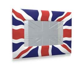 #1 para Design a Union Jack flag 3D mirror de shinodem123