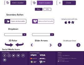 Nro 25 kilpailuun Design buttons for website e-commerce käyttäjältä vincentanthony20