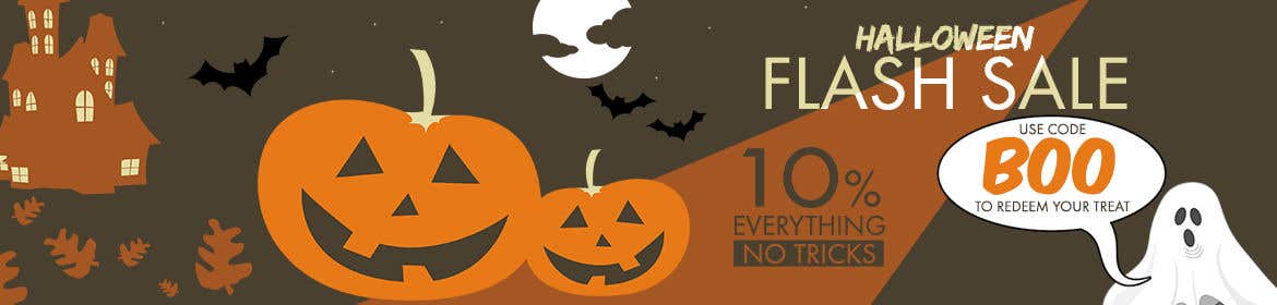 Συμμετοχή Διαγωνισμού #65 για                                                 Design a Fun Website Banner - Halloween theme
                                            