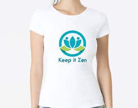 #91 dla &quot;Keep it Zen&quot; Tee Shirt design przez Neny22