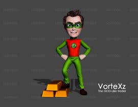#32 cho Make a 3d model to represent me, VorteXz, inspired from my VorteXz logo bởi passionate3d