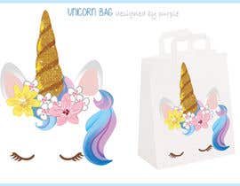 #17 for Unicorn Party Bag Design by wpurple