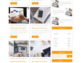 #6 for Design a Website Mockup For Personal Finance Guidance Blog by xercurr