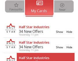 sdcoms tarafından Design an App Mockup for discount cards application için no 9