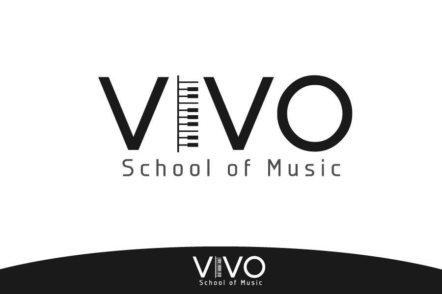 Kilpailutyö #337 kilpailussa                                                 Logo Design for Vivo School of Music
                                            