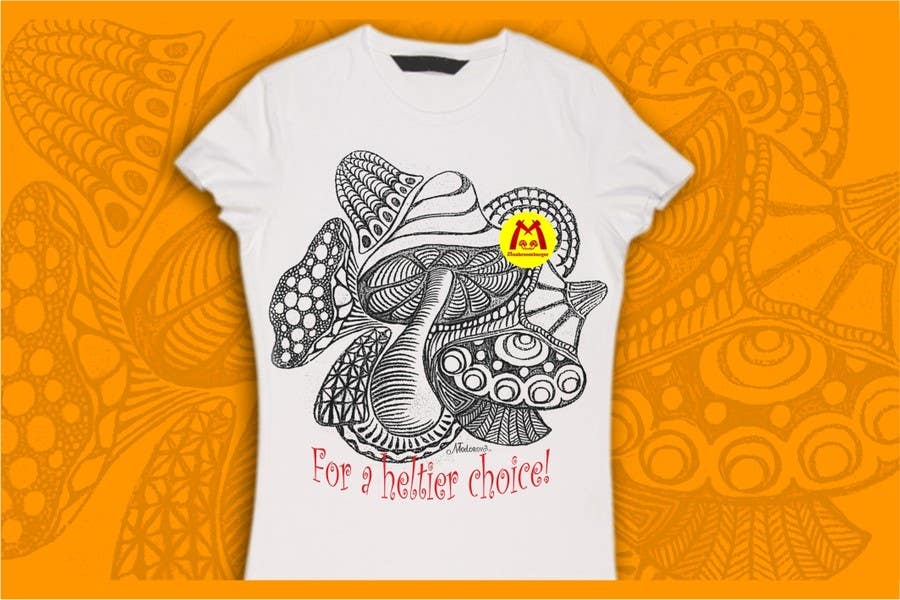 Wasilisho la Shindano #16 la                                                 T-shirt Design for Mushroomburger Phils., Inc.
                                            