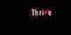 Miniatura da Inscrição nº 42 do Concurso para                                                     Thrive Logo Redesign
                                                
