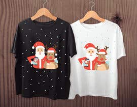 #8 para Design a T-Shirt_santa and rudolph selfie por madarakrevica