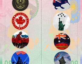 #34 για FUN and responsive passport and destination stamps design for SAAS από nasimvilla214