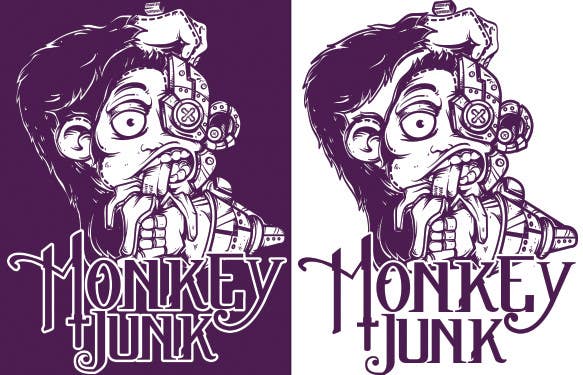 Intrarea #77 pentru concursul „                                                Logo Design for Monkey Junk
                                            ”