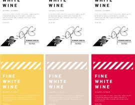 #34 for Label design to be replicated as high res for White Rose &amp; Red wine by habibhullio