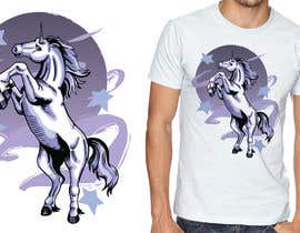 #24 para Create a vivid and striking T-shirt design de mariapelc