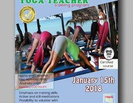 #46 for New flyer for our Yoga Teacher Training course (A3 or A4 format) by ShahabUddin0
