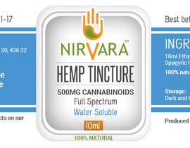 #7 for Product label for new CBD/E-Liquid product by vivekdaneapen