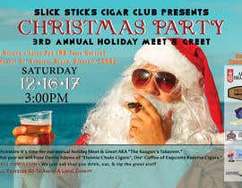 #8 cho Design a Flyer for a Christmas Cigar Party bởi landrum1215