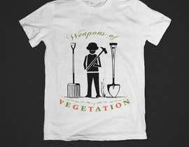 #41 for Design a retro/vintage gardening t-shirt by avaaugustine