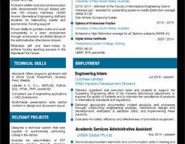 #12 za Design my resume/enhance the layout od Alamin011