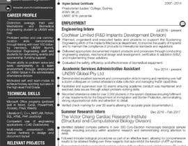 #13 for Design my resume/enhance the layout by Alamin011