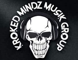 Číslo 48 pro uživatele Krooked Mindz Logo - Music Label Design od uživatele asrafulpro