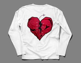 #290 สำหรับ Design a broken heart for a T-Shirt โดย prashanta1212