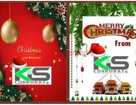 #39 for Design a Christmas card with our company logo and Christmas theme on the front  and Merry Christmas on the inside. -- 2 by sudhagupta
