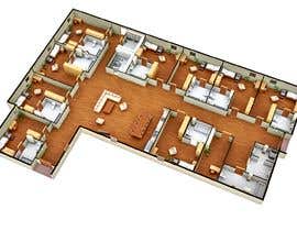 #22 pёr 3d floor plan of nursing home nga sammstudio