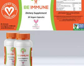 #4 สำหรับ Supplement Product Label Design - Be Immune โดย TommyL246