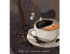 #64 for Develop 16 amazing greeting cards with tee and  coffee illustations by lreine