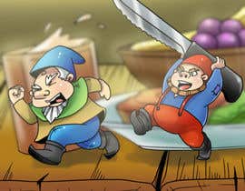 #7 cho Illustration of Fantasy Fighting Gnomes bởi willyborden33