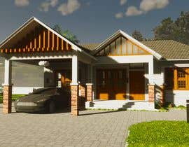 #50 for 3D Elevation Design for a small house plan by mashukhasannabil