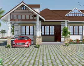 #32 for 3D Elevation Design for a small house plan by ShahMax