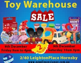 #140 for Design a web banner advertisement to advertise a warehouse sale. I need finished artwork as per specification by close of business  today November 30th. by sakilahmed733