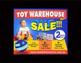 #141 for Design a web banner advertisement to advertise a warehouse sale. I need finished artwork as per specification by close of business  today November 30th. by shinydesign6