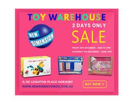 #176 for Design a web banner advertisement to advertise a warehouse sale. I need finished artwork as per specification by close of business  today November 30th. av SamySalman