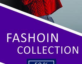 #7 per Fashion website banner da sabbirhossaino